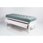 Ławka Szafka Pufa Pikowane Siedzisko Popiel LPP-22 Rozmiary od 50 cm do 200 cm