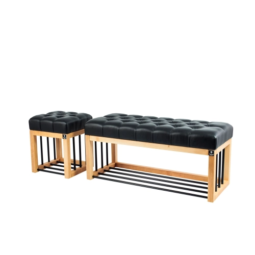 MODEL LPP-86 / LPP-90 ŁAWECZKI PIKOWANE Z EKO-SKÓRY