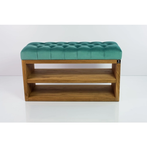 Ławka Szafka Pufa Pikowane Siedzisko Mięta LPS-5 Rozmiary od 50 cm do 200 cm