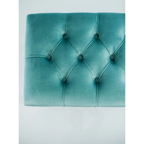 Ławeczka Pufa Pikowana Mięta Guzik Tapicerowany LPP-2 Rozmiary od 50 cm do 200 cm