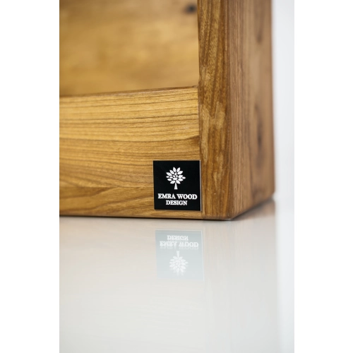 PÓŁKA NA WHISKY DREWNO LITE