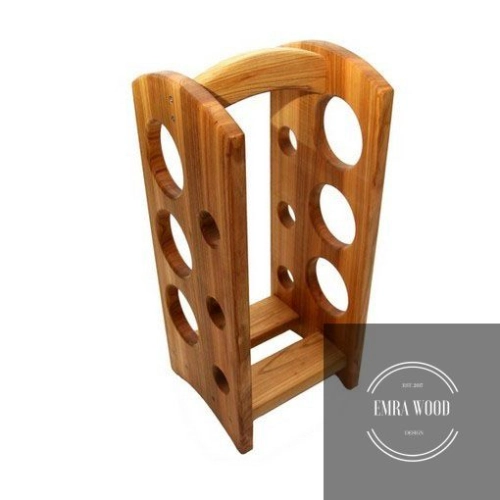 STOJAK NA WINO DREWNO LITE 6 BUTELEK