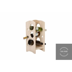 STOJAK NA WINO DREWNO LITE 6 BUTELEK