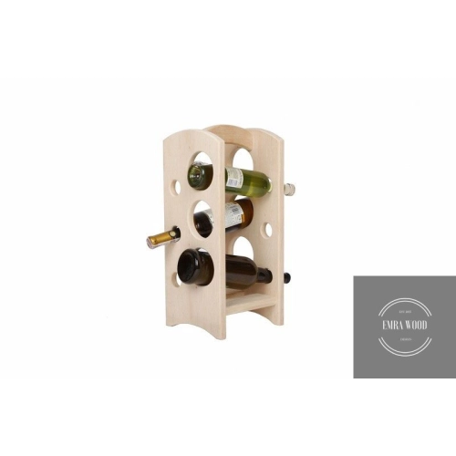 STOJAK NA WINO DREWNO LITE 6 BUTELEK