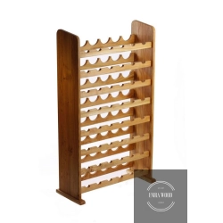 STOJAK NA WINO DREWNO LITE DĄB 48 BUTELEK