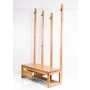 Ławka Szafka Na Buty Wieszak Drewno Lite LB-20 Rozmiary od 50 cm do 120 cm