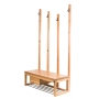 Ławka Szafka Na Buty Wieszak Drewno Lite LB-20 Rozmiary od 50 cm do 120 cm