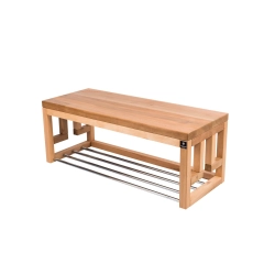 Ławka Szafka Na Buty Drewno Lite LB-22 Rozmiary od 50 cm do 120 cm