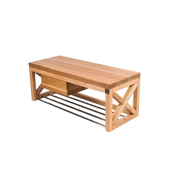 Ławka Szafka Na Buty Drewno Lite LB-29 Rozmiary od 50 cm do 120 cm