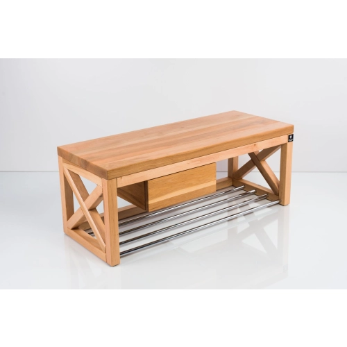 Ławka Szafka Na Buty Drewno Lite LB-29 Rozmiary od 50 cm do 120 cm