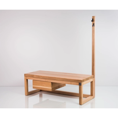 Ławka Na Buty Wieszak Drewno Lite LB-3 Rozmiary od 50 cm do 120 cm