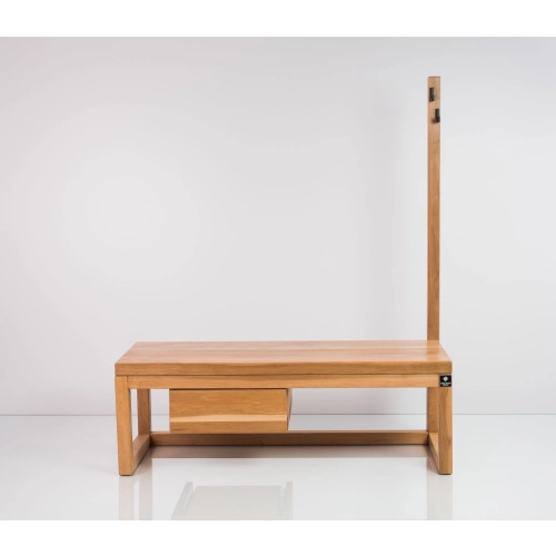 Ławka Na Buty Wieszak Drewno Lite LB-3 Rozmiary od 50 cm do 120 cm