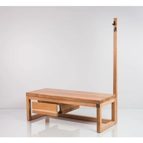 Ławka Na Buty Wieszak Drewno Lite LB-3 Rozmiary od 50 cm do 120 cm