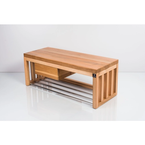 Ławka Szafka Na Buty Drewno Lite LB-31 Rozmiary od 50 cm do 120 cm