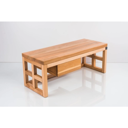 Ławka Szafka Na Buty Drewno Lite LB-32 Rozmiary od 50 cm do 120 cm