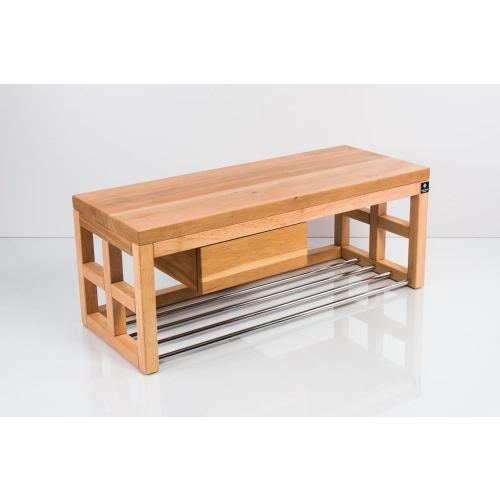 Ławka Szafka Na Buty Drewno Lite LB-33 Rozmiary od 50 cm do 120 cm