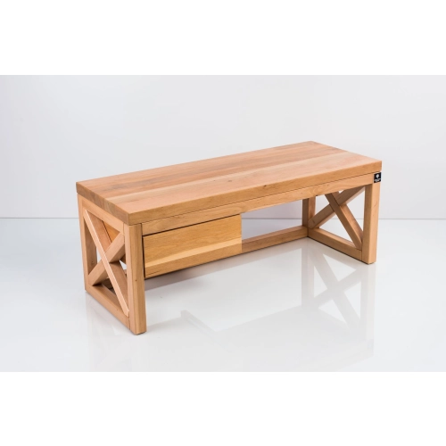 Ławka Szafka Na Buty Drewno Lite LB-34 Rozmiary od 50 cm do 160 cm