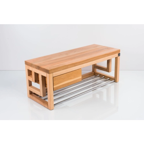 Ławka Szafka Na Buty Drewno Lite LB-35 Rozmiary od 50 cm do 120 cm