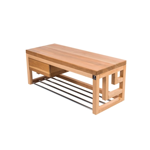 Ławka Szafka Na Buty Drewno Lite LB-35 Rozmiary od 50 cm do 120 cm
