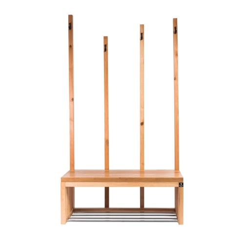 Ławka Szafka Na Buty Wieszak Drewno Lite LB-38 Rozmiary od 50 cm do 120 cm