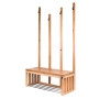 Ławka Szafka Na Buty Wieszak Drewno Lite LB-38 Rozmiary od 50 cm do 120 cm