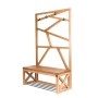 Ławka Szafka Na Buty Wieszak Drewno Lite LB-39 Rozmiary od 50 cm do 120 cm