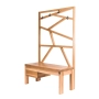 Ławka Szafka Na Buty Wieszak Drewno Lite LB-42 Rozmiary od 50 cm do 120 cm