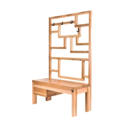 Ławka Szafka Na Buty Wieszak Drewno Lite LB-43 Rozmiary od 50 cm do 120 cm