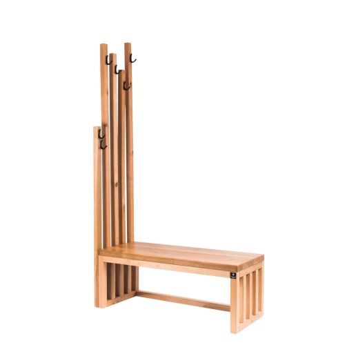 Ławka Szafka Na Buty Wieszak Drewno Lite LB-46 Rozmiary od 50 cm do 120 cm