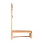Ławka Szafka Na Buty Wieszak Drewno Lite LB-46 Rozmiary od 50 cm do 120 cm
