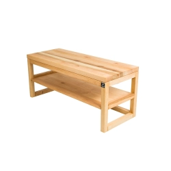 Ławka Szafka Na Buty Drewno Lite LB-48 Rozmiary od 50 cm do 120 cm