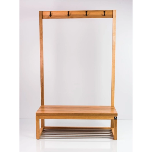 Ławka Szafka Na Buty Wieszak Drewno Lite LB-5 Rozmiary od 50 cm do 120 cm