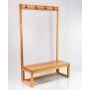 Ławka Szafka Na Buty Wieszak Drewno Lite LB-5 Rozmiary od 50 cm do 120 cm