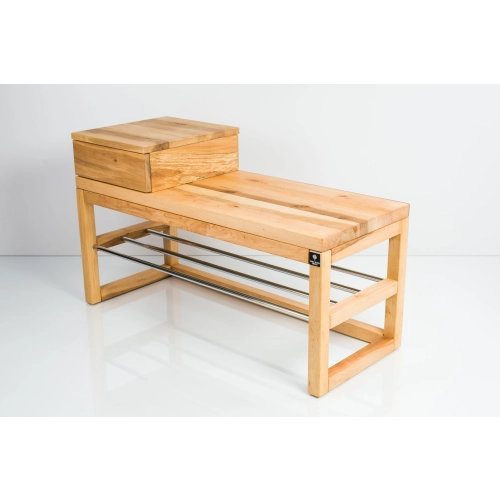 Ławka Szafka Na Buty Drewno Lite LB-54 Rozmiary od 50 cm do 120 cm