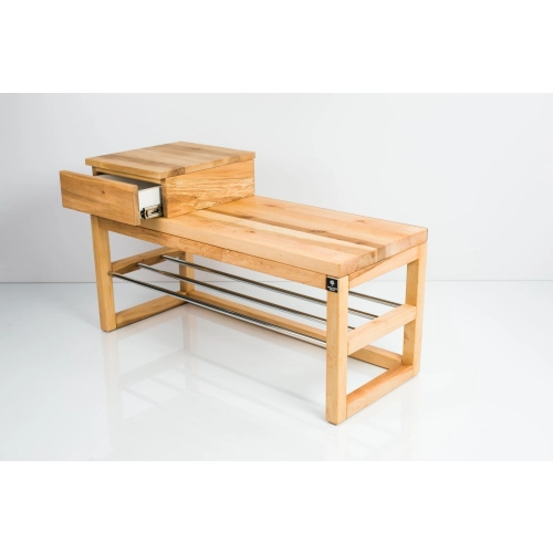 Ławka Szafka Na Buty Drewno Lite LB-54 Rozmiary od 50 cm do 120 cm