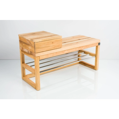 Ławka Szafka Na Buty Drewno Lite LB-54 Rozmiary od 50 cm do 120 cm