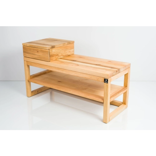 Ławka Szafka Na Buty Drewno Lite LB-55 Rozmiary od 50 cm do 120 cm