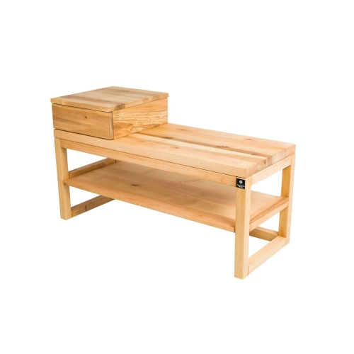 Ławka Szafka Na Buty Drewno Lite LB-55 Rozmiary od 50 cm do 120 cm