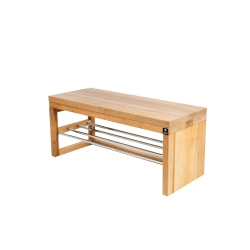 Ławka Szafka Na Buty Drewno Lite LB-60 Rozmiary od 50 cm do 120 cm