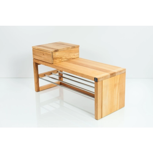 Ławka Szafka Na Buty Drewno Lite LB-65 Rozmiary od 50 cm do 120 cm