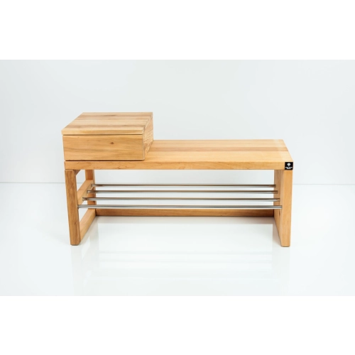 Ławka Szafka Na Buty Drewno Lite LB-65 Rozmiary od 50 cm do 120 cm