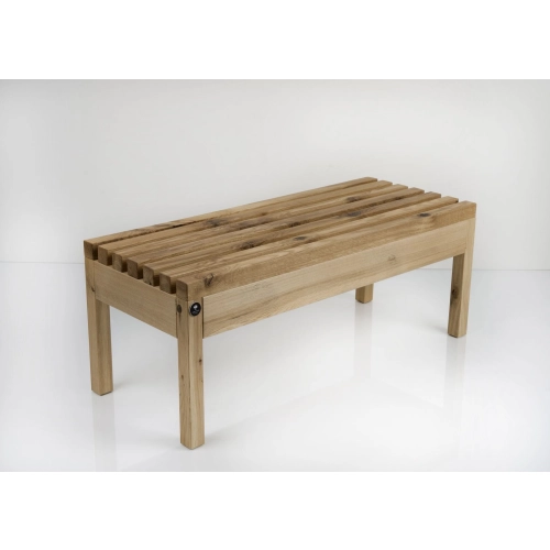 Ławka Szafka Na Buty Drewno Lite Dąb Loft LB-78 Rozmiary od 50 cm do 160 cm