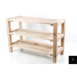 Regał  Na Buty Drewno Lite  RD-3G Rozmiary od 50 cm do 120 cm