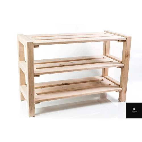 Regał  Na Buty Drewno Lite  RD-3G Rozmiary od 50 cm do 120 cm
