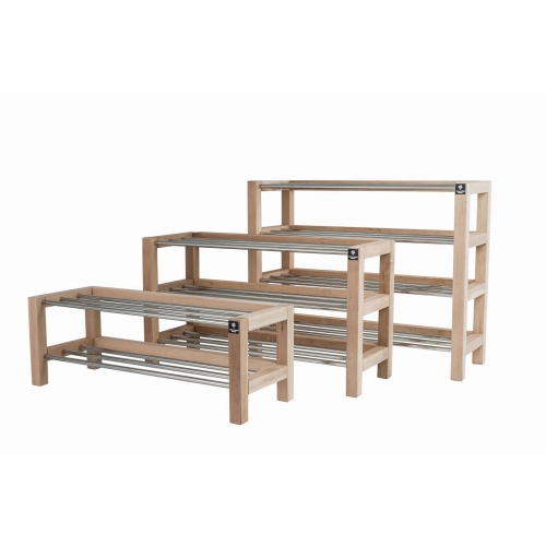Regał  Na Buty Drewno Lite  RDD-27 Rozmiary od 50 cm do 120 cm