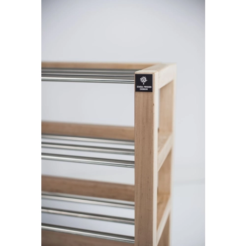 Regał  Na Buty Drewno Lite  RDD-27 Rozmiary od 50 cm do 120 cm