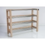 Regał  Na Buty Drewno Lite  RDD-27 Rozmiary od 50 cm do 120 cm