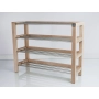 Regał  Na Buty Drewno Lite  RDD-27 Rozmiary od 50 cm do 120 cm
