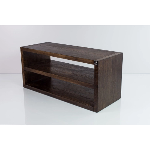 Regał RTV-2 Drewno Lite Dąb Kolor Wenge Rozmiary od 50 cm do 160 cm
