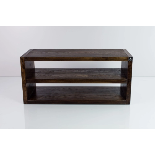 Regał RTV-2 Drewno Lite Dąb Kolor Wenge Rozmiary od 50 cm do 160 cm